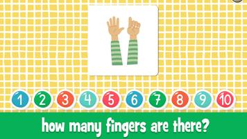 Learning Numbers Kids Games ภาพหน้าจอ 1