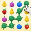 Melon Fruit Merge Line Puzzle