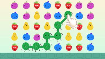 Melon Fruit Merge Line Puzzle скриншот 3