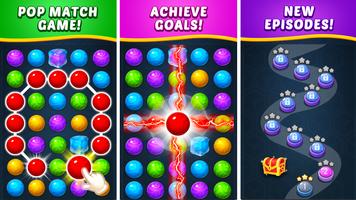 Bubble Pop Games - color match تصوير الشاشة 1