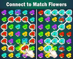 Flower Puzzle Game Affiche