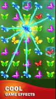 Match 3 Butterfly Puzzle Ekran Görüntüsü 2