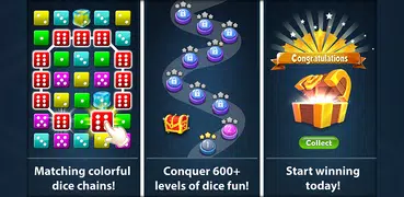 Dice Match Line Puzzle Games