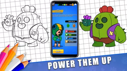 Скачать Раскраски для Бравл Старс APK
