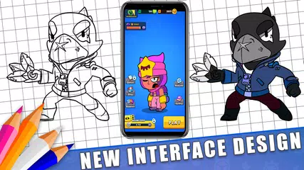 Скачать Раскраски для Бравл Старс APK