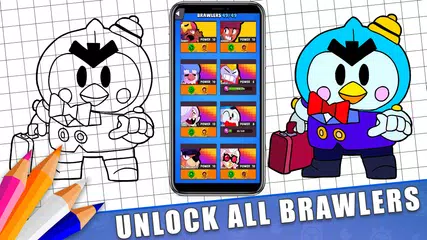 Скачать Раскраски для Бравл Старс APK
