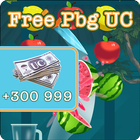Free UC Pbg Ninja Fruit Master Game And Royal Pass icône