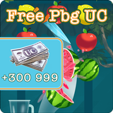 Free UC Pbg Ninja Fruit Master Game And Royal Pass icône