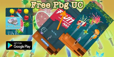 Free UC Pbg Ninja Fruit Master Game And Royal Pass اسکرین شاٹ 1