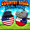 Countryballs Civil War