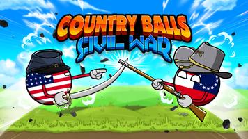 Countryballs Civil War 海報