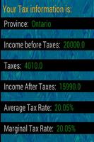 Canada Income Tax Calculator Affiche