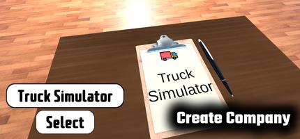 Truck Simulator Affiche