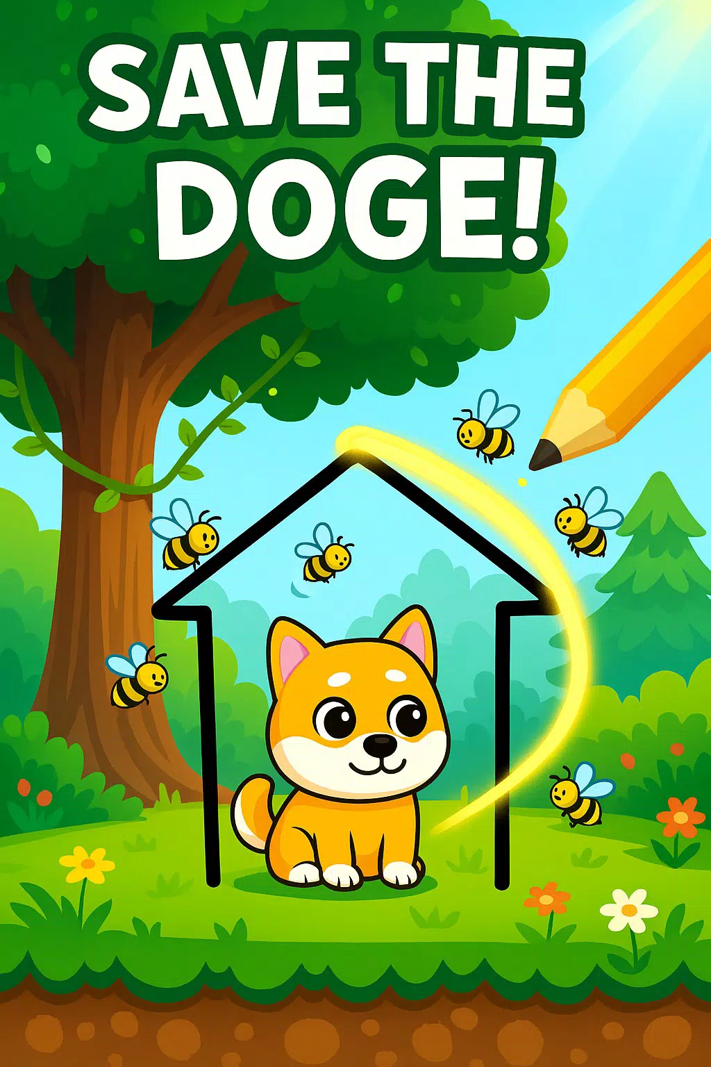 Save The Dog: Draw & Rescue