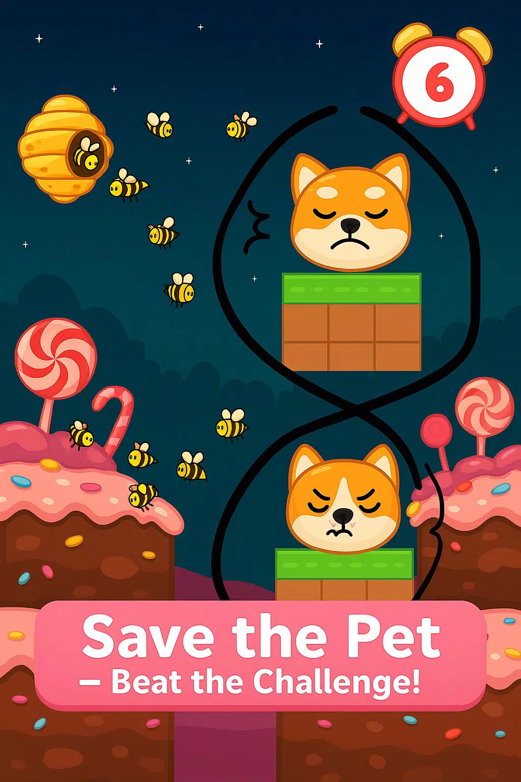 Save The Dog: Draw & Rescue