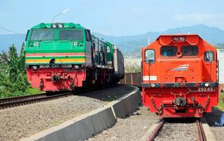 1 Schermata Sfondo di un treno indonesiano