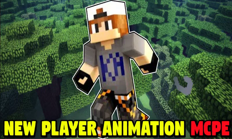 دانلود برنامه Player Animation Mod for MCPE. Animation for MCPE برای  اندروید