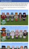 Addon Waifus for Minecraft PE poster