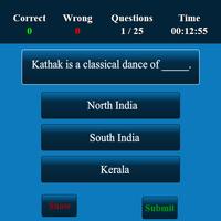 Indian Culture MCQ Screenshot 1