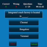 Indian Railway MCQ ảnh chụp màn hình 2