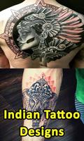 Indian Tattoo Designs Affiche