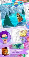 Art Collection Color by Number Plakat