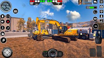 City Construction Game JCB sim poster