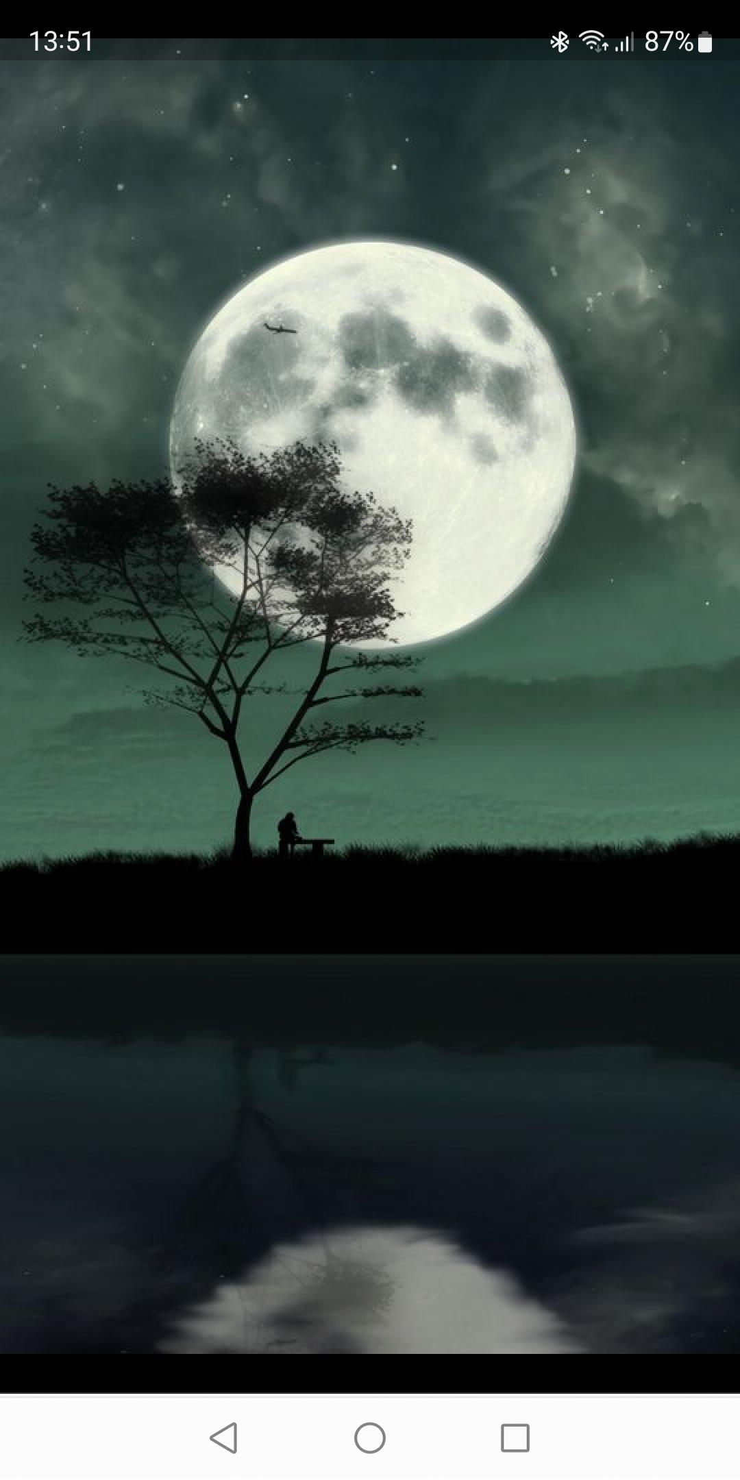 Beautiful moon. Wallpaper. APK for Android Download