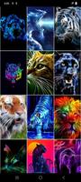 Neon Animals Wallpapers screenshot 3