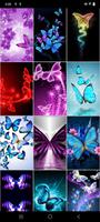 Wallpaper Kupu-Kupu Neon syot layar 3