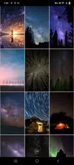 夜空と星の壁紙 アプリダウンロード
