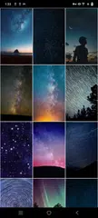 夜空と星の壁紙 アプリダウンロード
