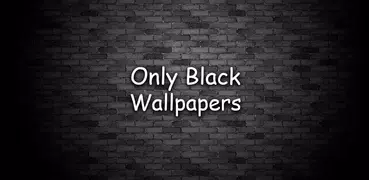 Apenas papéis de parede pretos