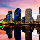 Hình nền thành phố biểu tượng