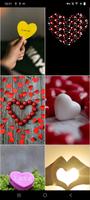 برنامه‌نما Love & Hearts Wallpapers عکس از صفحه