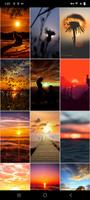 Sunrise and sunset Wallpapers اسکرین شاٹ 1