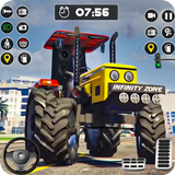 Modern Farming Tractor Game icon