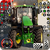 US Tractor Farming Games 2023 icon