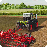 Farming Tractor game farm icon