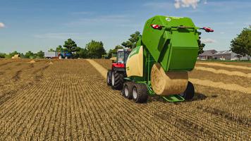 Farming Tractor game farm الملصق