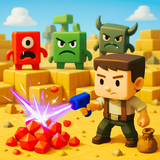 Cube Survival io: Shoot cubes icon