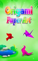 Origami Paper Art الملصق