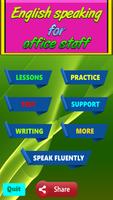 office English speaking app Poster