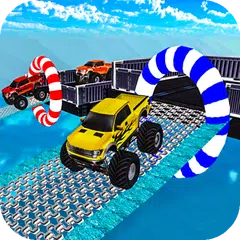 Impossible Monster Truck Stunts: Mountain Climb APK download