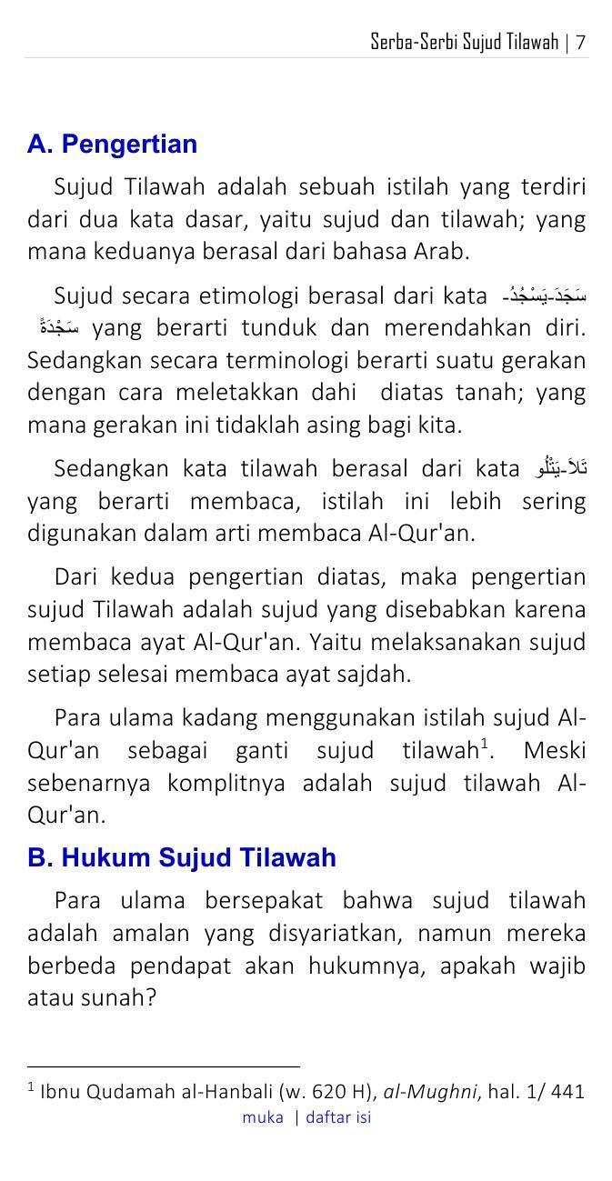 Serba Serbi Sujud Tilawah For Android Apk Download