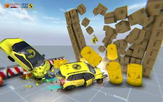 Poster Car Crash Test Driving X5 M3