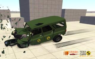 Car Crash Test UAZ 4x4 poster