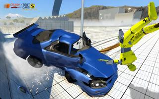 Car Crash Test Skyline 포스터