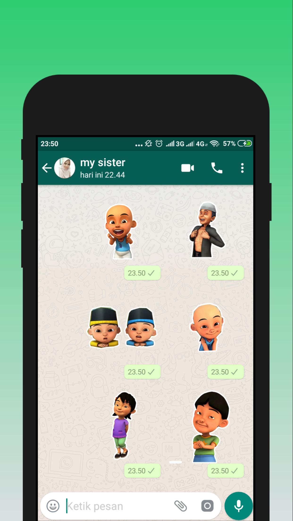 Upin Wastickerapp Sticker For Whatsapp For Android Apk Download
