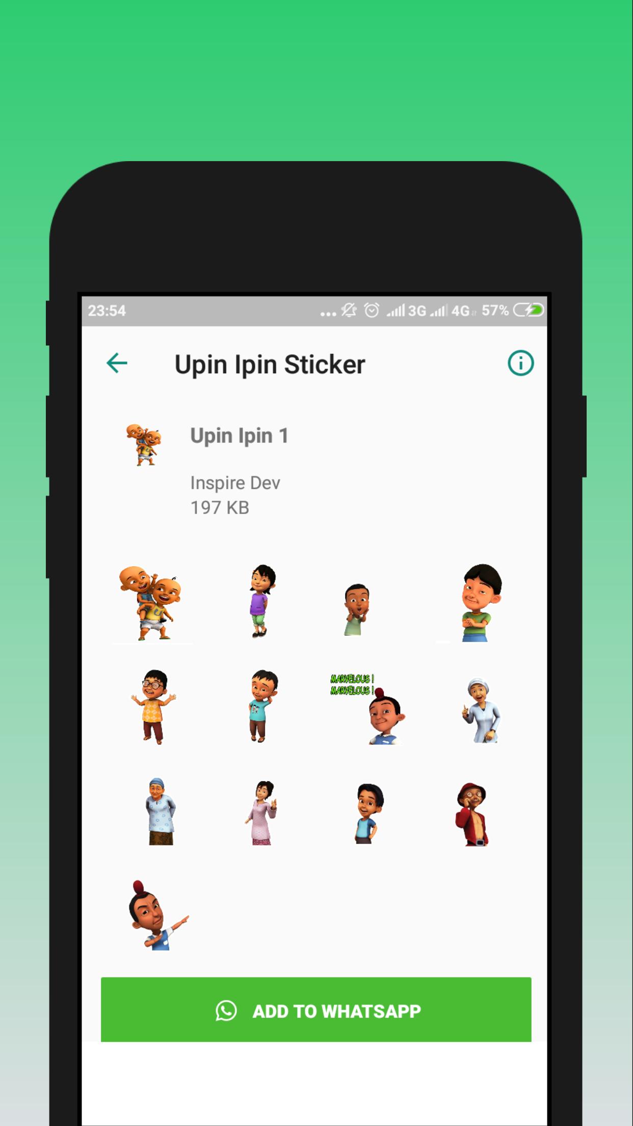 Upin Wastickerapp Sticker For Whatsapp For Android Apk Download